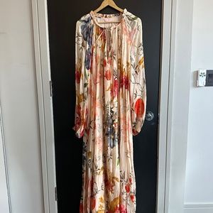 Siddhartha Bansal Ruffled Tie Neck Dress